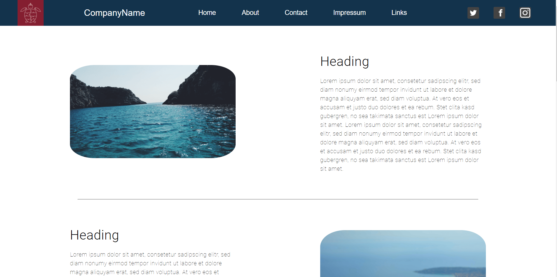 Template Informationwebsite